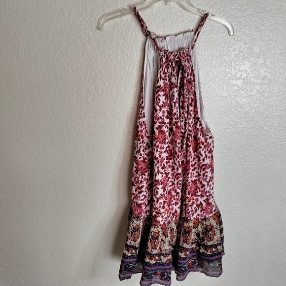 Free People Lyla Mini swing Dress sz L - Picture 6 of 8